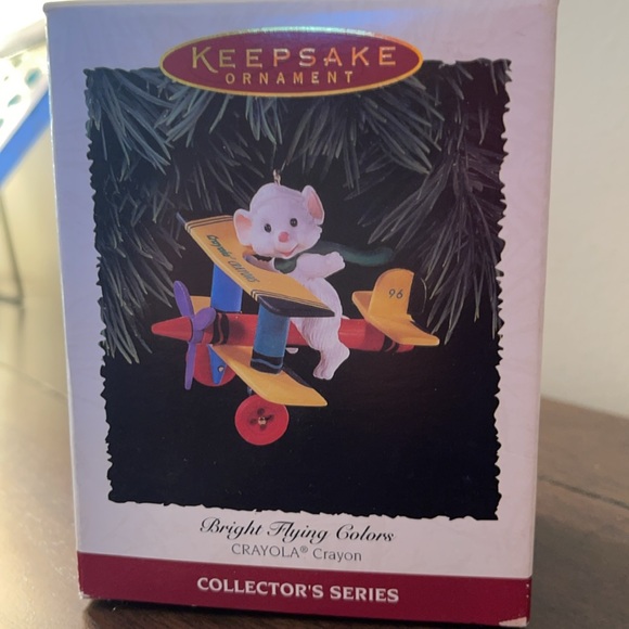 1996 Hallmark Ornament Crayola Bright Flying Colors - Picture 1 of 8